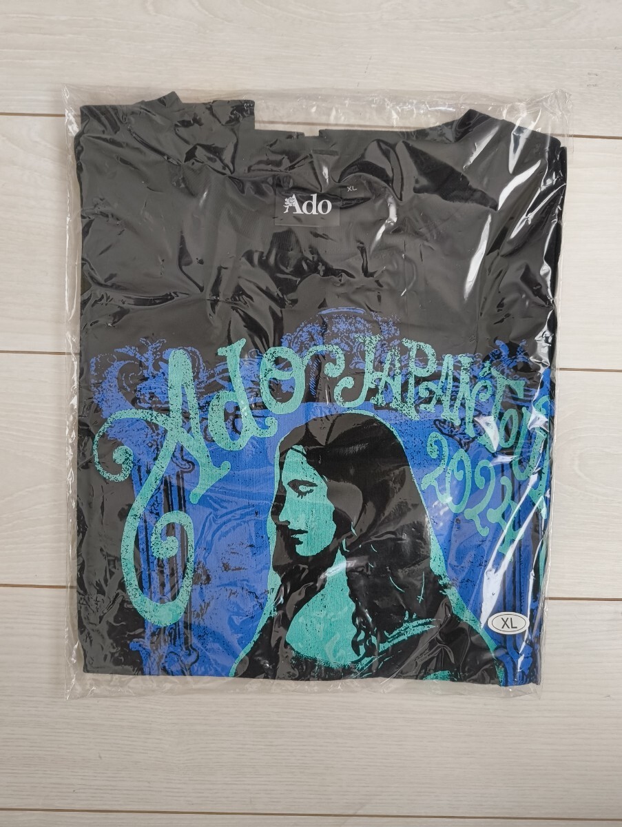 （新品未開封）Ado　ジャパンツアー2024　ファッショナブル「モナ・リザの横顔」Tシャツ-d　XL