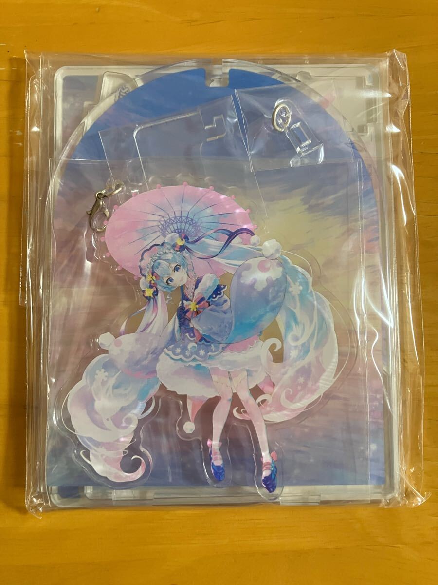 SNOWMIKU2023雪ミク 立体アクリルスタンド KEI アクスタ 初音ミク