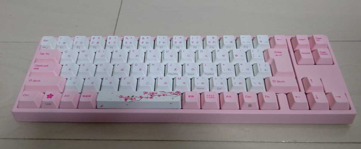 Varmilo キーボード 桜 ローズ軸 簡易確認済み ジャンク 