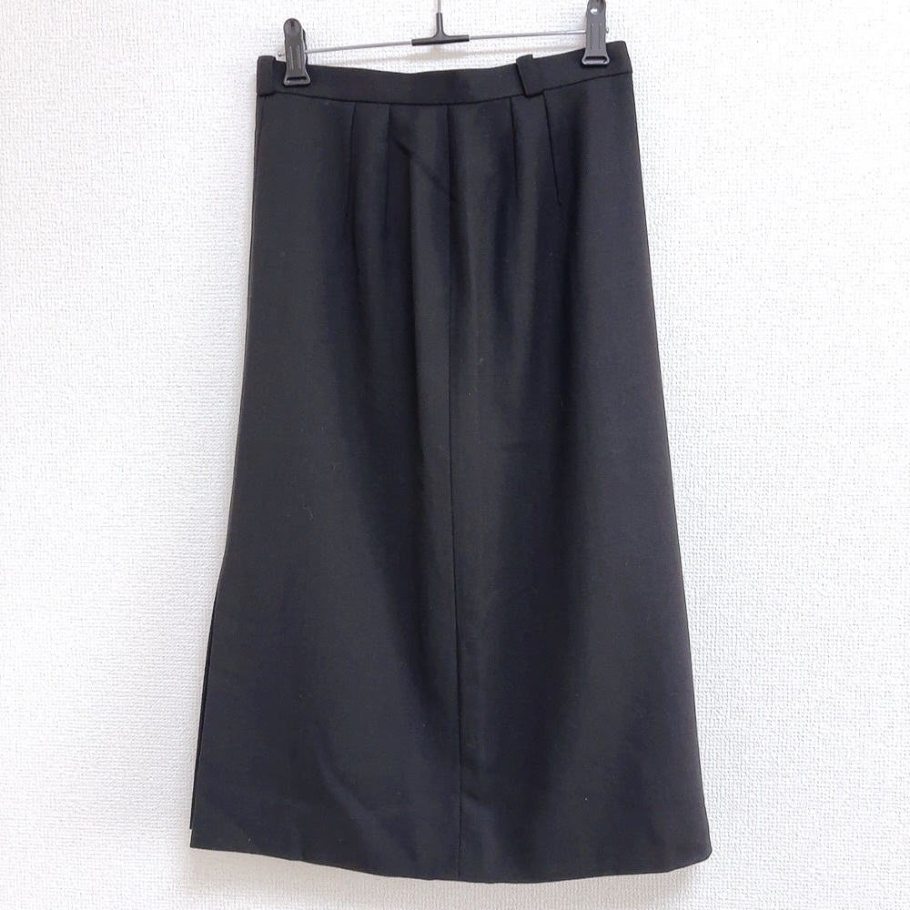 レリアン Leilian スカート ロング 黒 9サイズ 944111