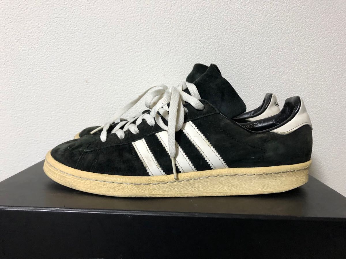 adidas 15年製 CAMPUS 80s JP PACK VNTG US8.5 キャンパス ブラック vintage cp S82737 