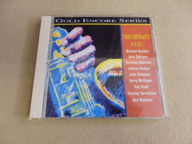 5488△ CD TRIUMPHANT SAX ジャズ・サックス BEST ONE