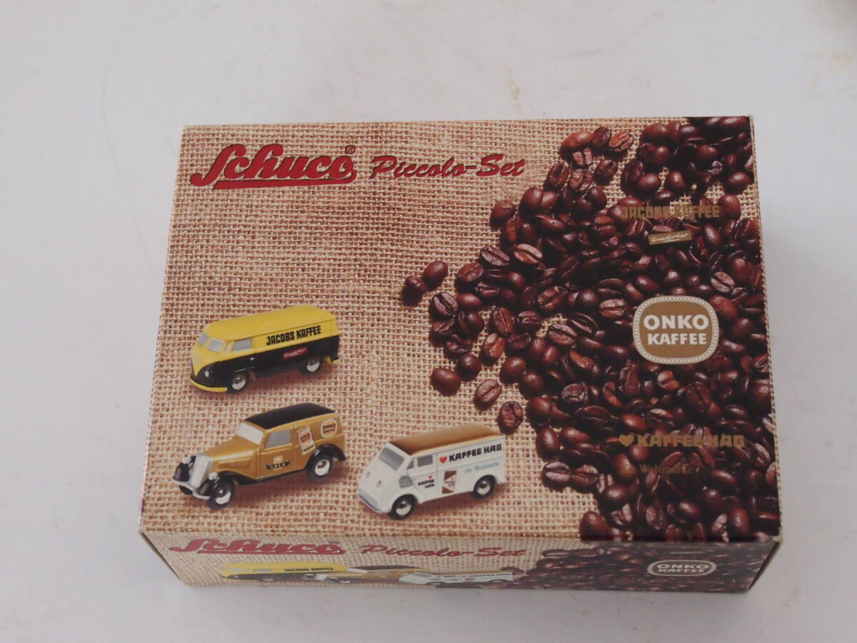 Schuco Piccolo-set Art.Nr.05213　Kaffee Onko 木箱　2222台限定生産　内外超入手困難品