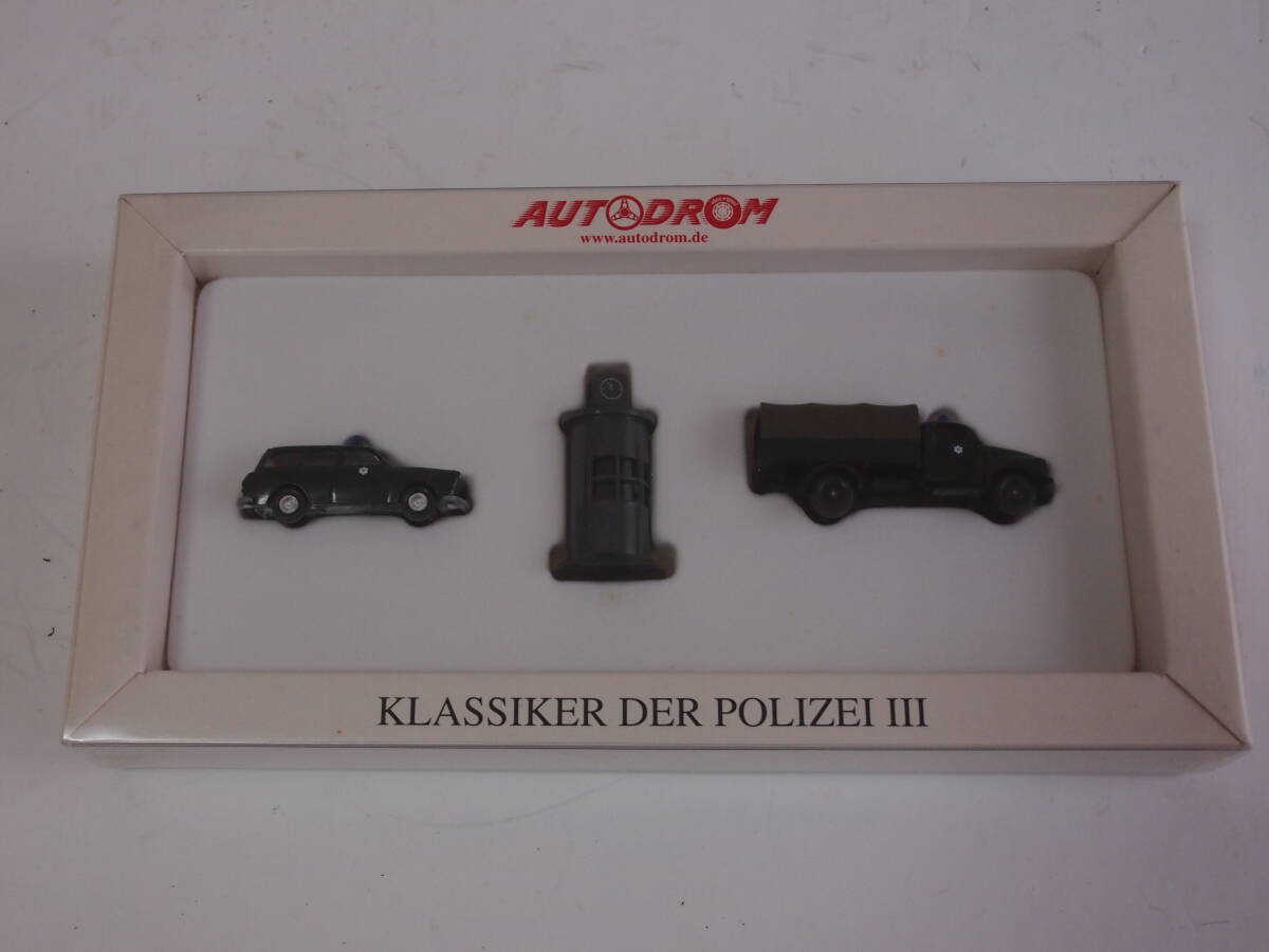 WIKING 1/87 Set Klassiker der Polizei Ⅲ　超入手困難品