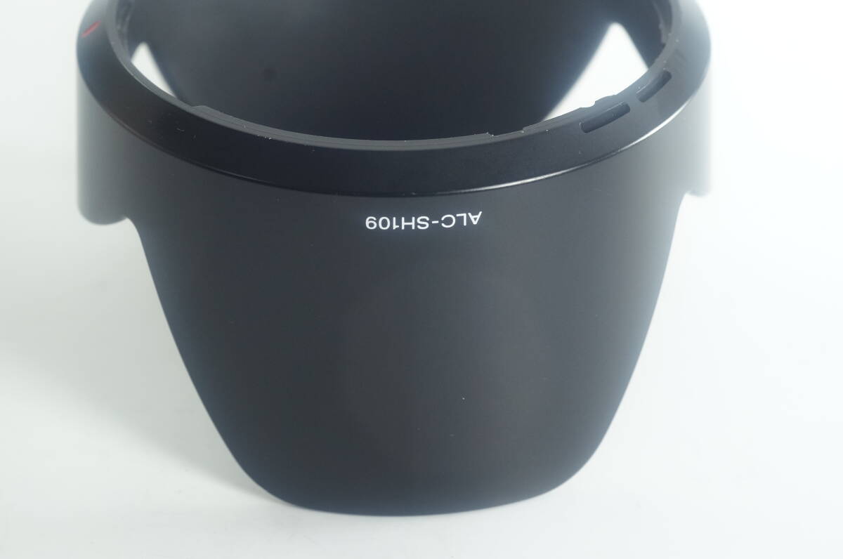 PH3群『おおむねキレイ』SONY ALC-SH109 28-75mm F2.8 SAM （SAL2875）用 E 18-200mm F3.5-6.3 OSS（SEL18200）用 ソニー レンズフード 