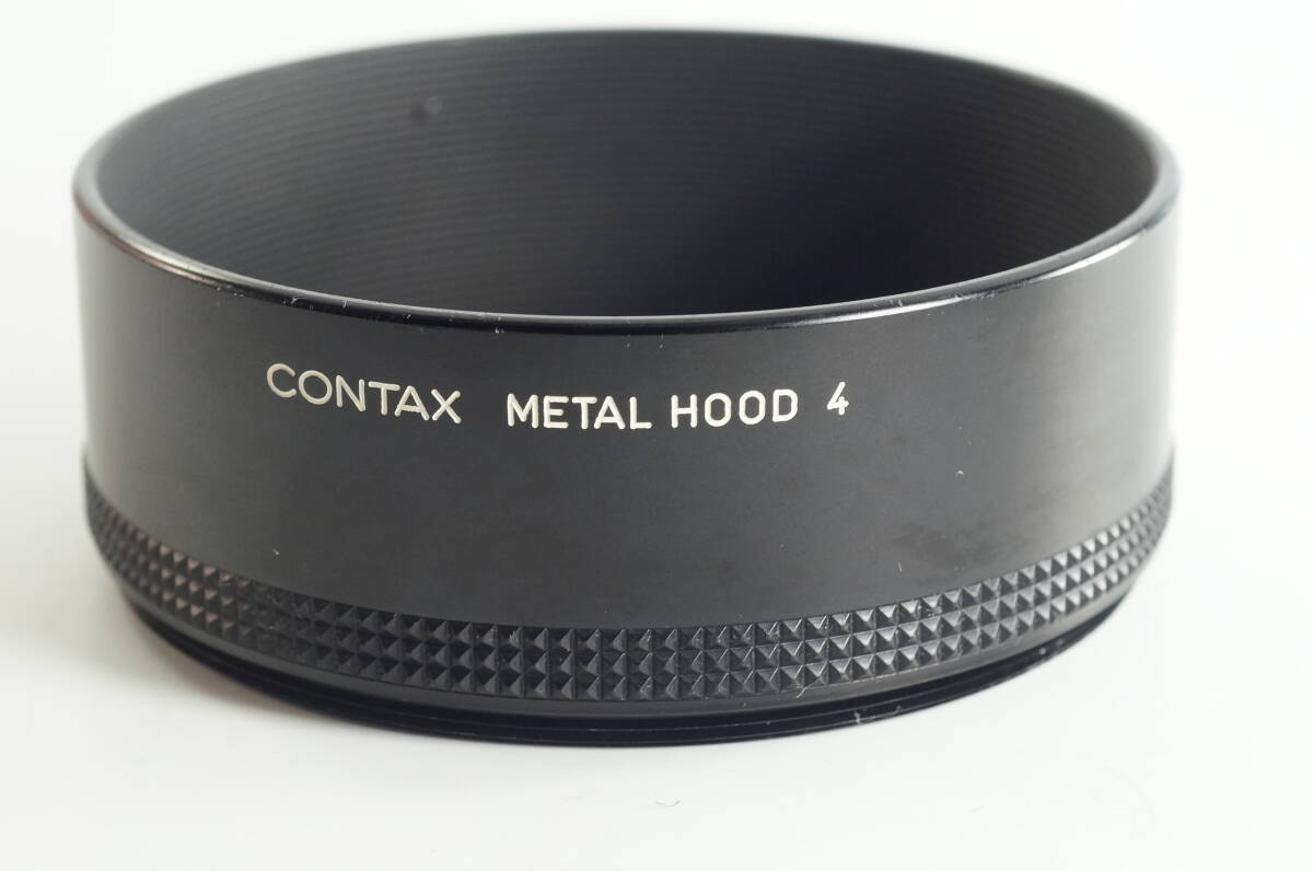 PH2群『並品』86mm CONTAX METAL HOOD 4 コンタックス フード リング