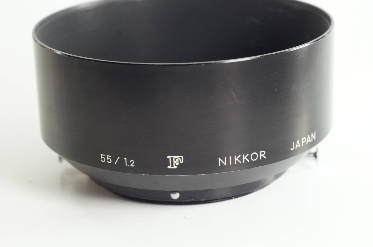 PH2群『おおむねキレイ』 NIKON Nikon f=55mm F1.2 Auto NIKKOR 55mm F1.2用 (New) NIKKOR 55mm F1.2 Ai NIKKOR 55mm F1.2 レンズフード