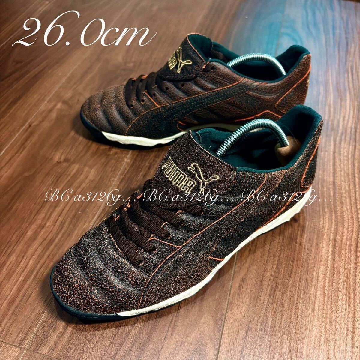 新品 PUMA クラック加工 26.0cm メンズ プーマ スニーカー シューズ オーバーシュータン シーズン限定モデル