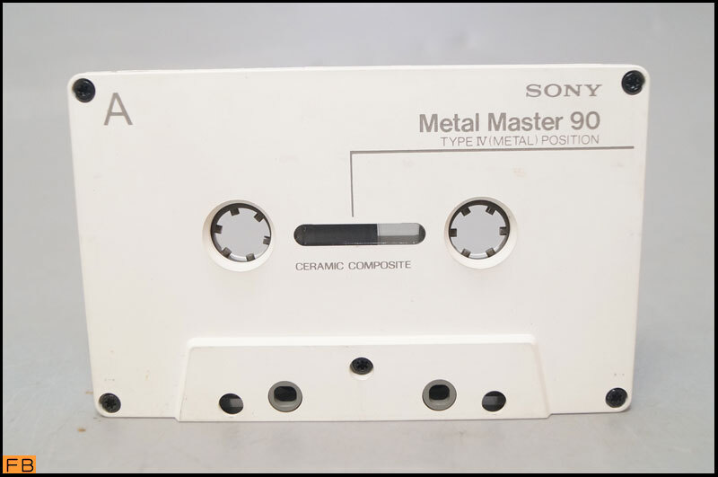 税込◆SONY◆カセットテープ Metal Master 90 TYPEⅣ (METAL) POSITION 中古 ソニー メタルマスター -9496
