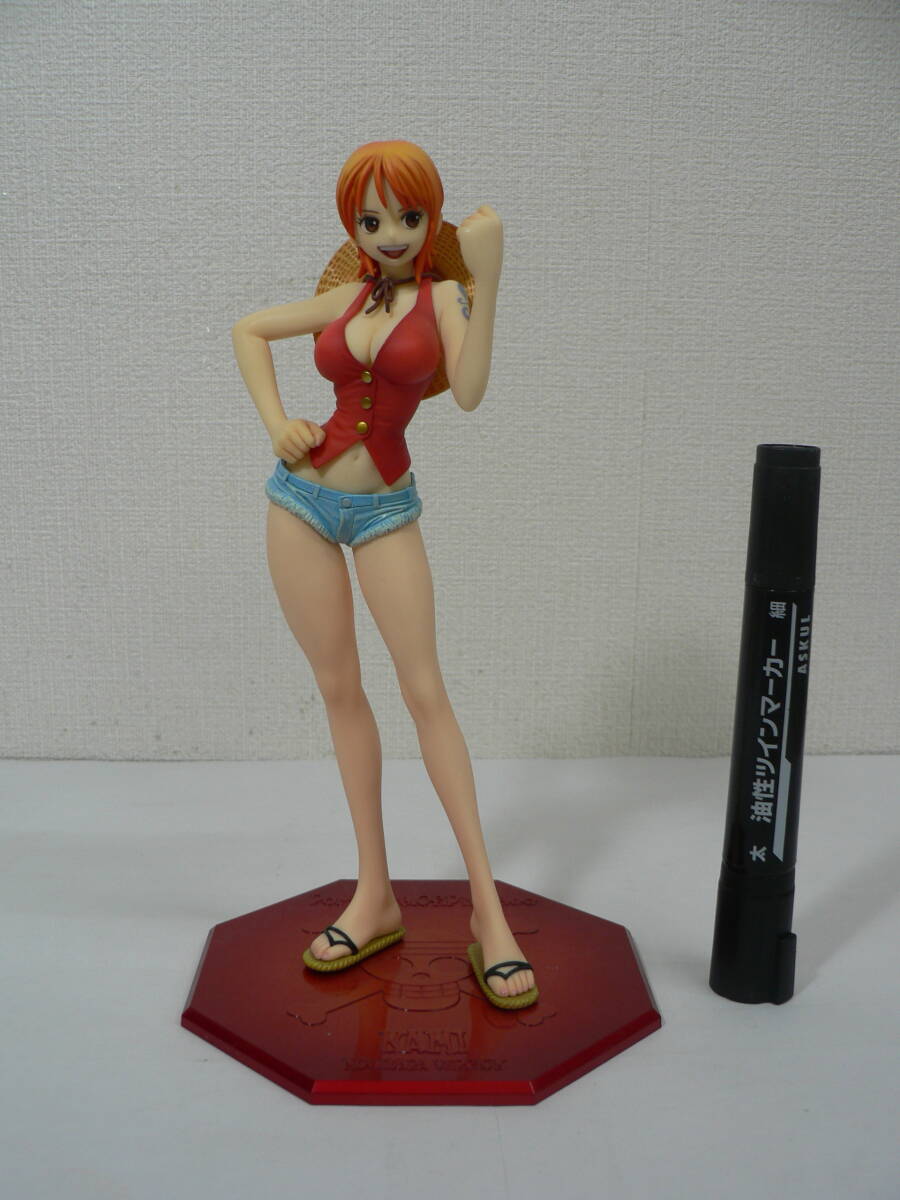 箱欠 フィギュア 『ナミ MUGIWARA』ワンピース Portrait.Of.Pirates P.O.P LIMITED EDITION / F103
