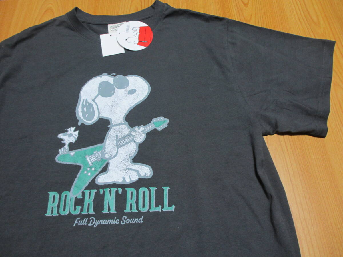 ◆◆◆スヌーピー◆半袖Tシャツ【3L】サイズ淡黒◆◆◆