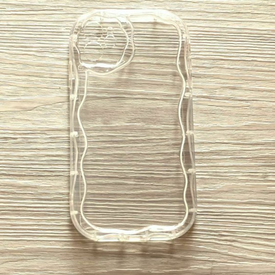 iPhone 11　ソフトケース　 カバー TPU　ウエーブ　管理176-8