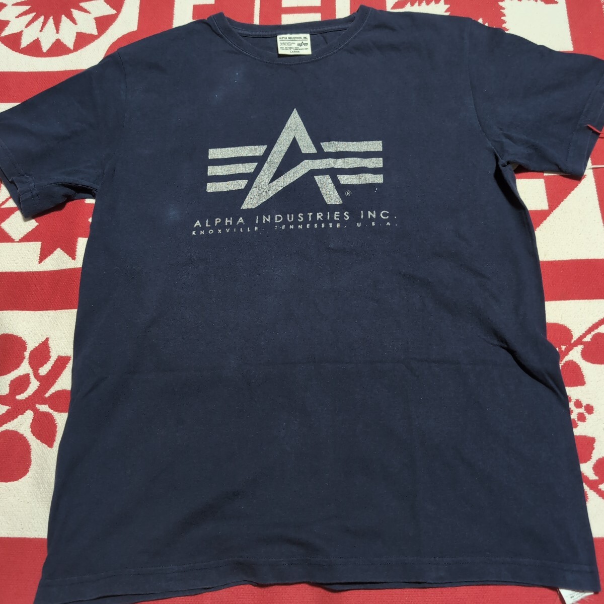 ALPHA INDUSTRIES　 Tシャツ 　Lサイズ
