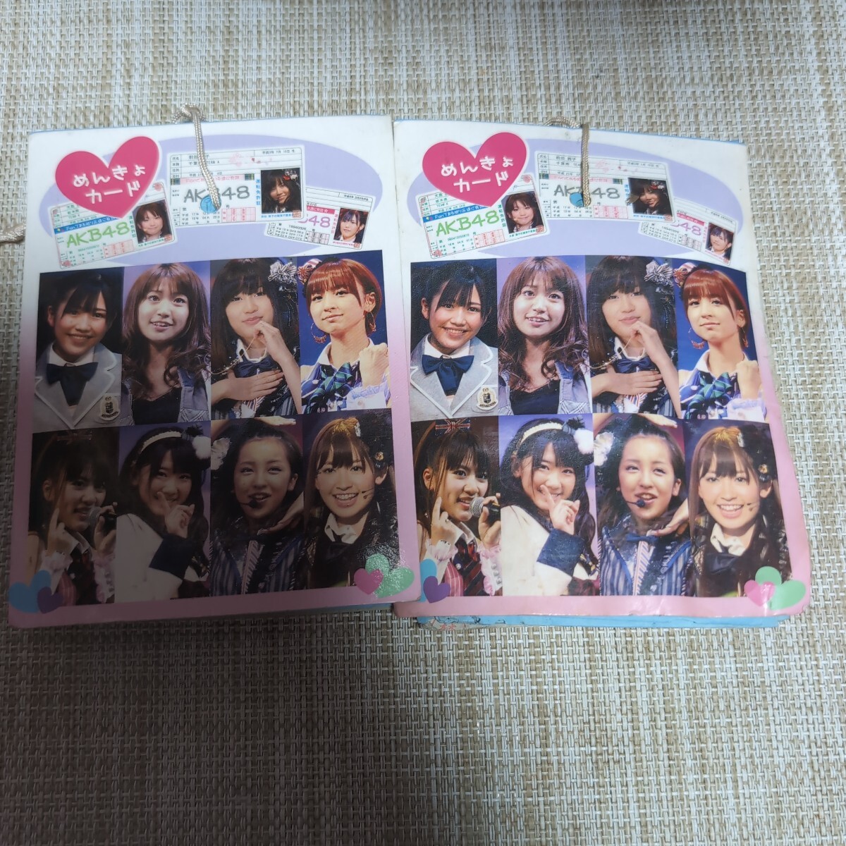 AKB48アイドル免許カードくじ