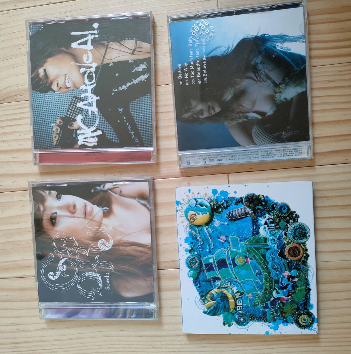 Sowelu／Geofu、AI／MIC- A-HOLIC ／AI BELIEVE、BENNIE K ／THE WORLD【中古】