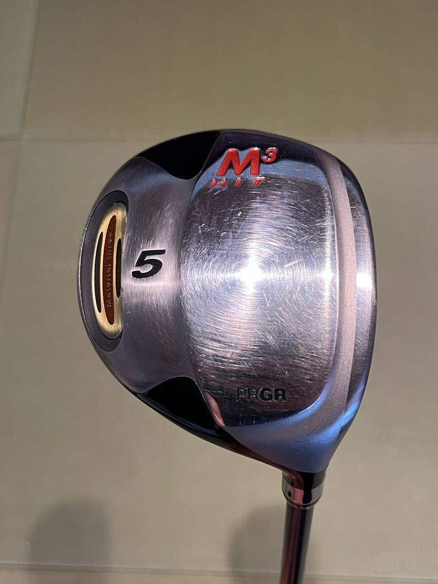 プロギア PRGR M3 HIT 5w 18deg M-40 41.5インチ カバー有