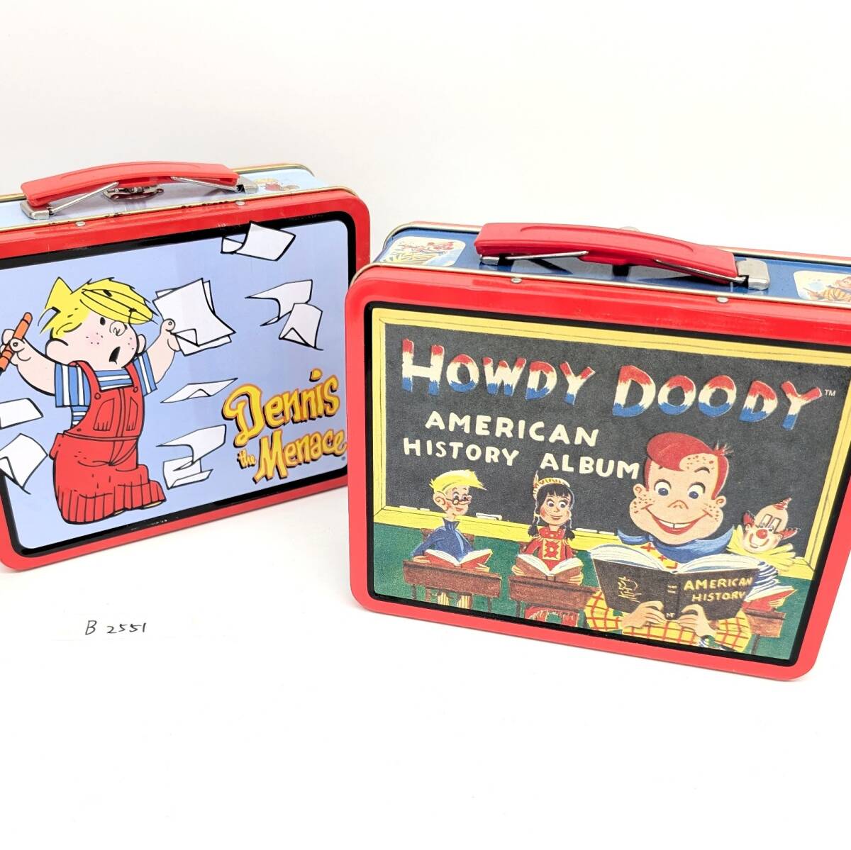 HOWDY DOODY LUNCH BOX 他 ブリキランチボックス 希少　B