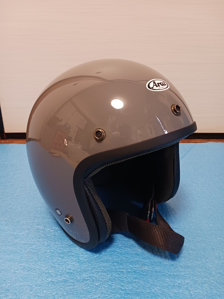 美品 アライ classic MOD モダングレー Mサイズ クラシック モッド Arai ジェット 57-58cm ジェットヘルメット