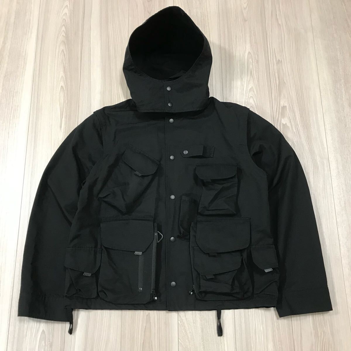 South2 West8 TENKARA TROUT PARKA NEPENTHES 2WAYサウスツー ウエストエイト テンカラ トラウト パーカー フィッシング ジャケット ベスト