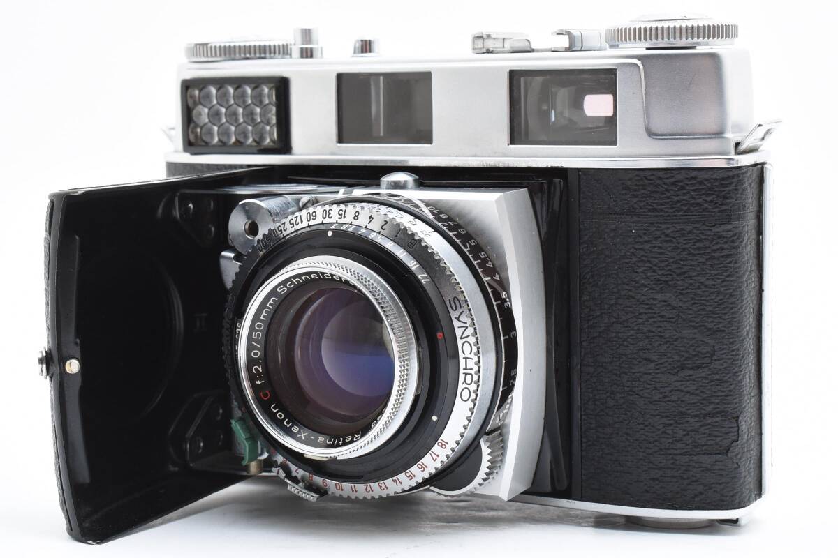 KODAK コダック Retina IIIC 大窓 レチナ 3C Xenon C 50mm f/2 蛇腹 フィルムカメラ