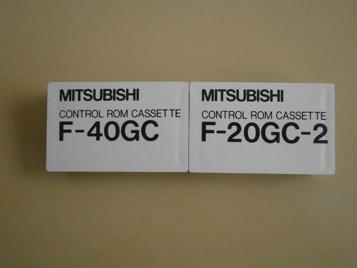 三菱　F-40GC　/　F-20GC-2　CONTROL ROM CASSETTE
