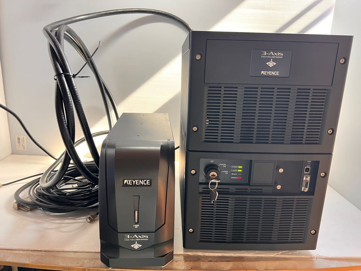 KEYENCE／キーエンス　3Axis-YVO4 レーザマーカ　MD-V9900A