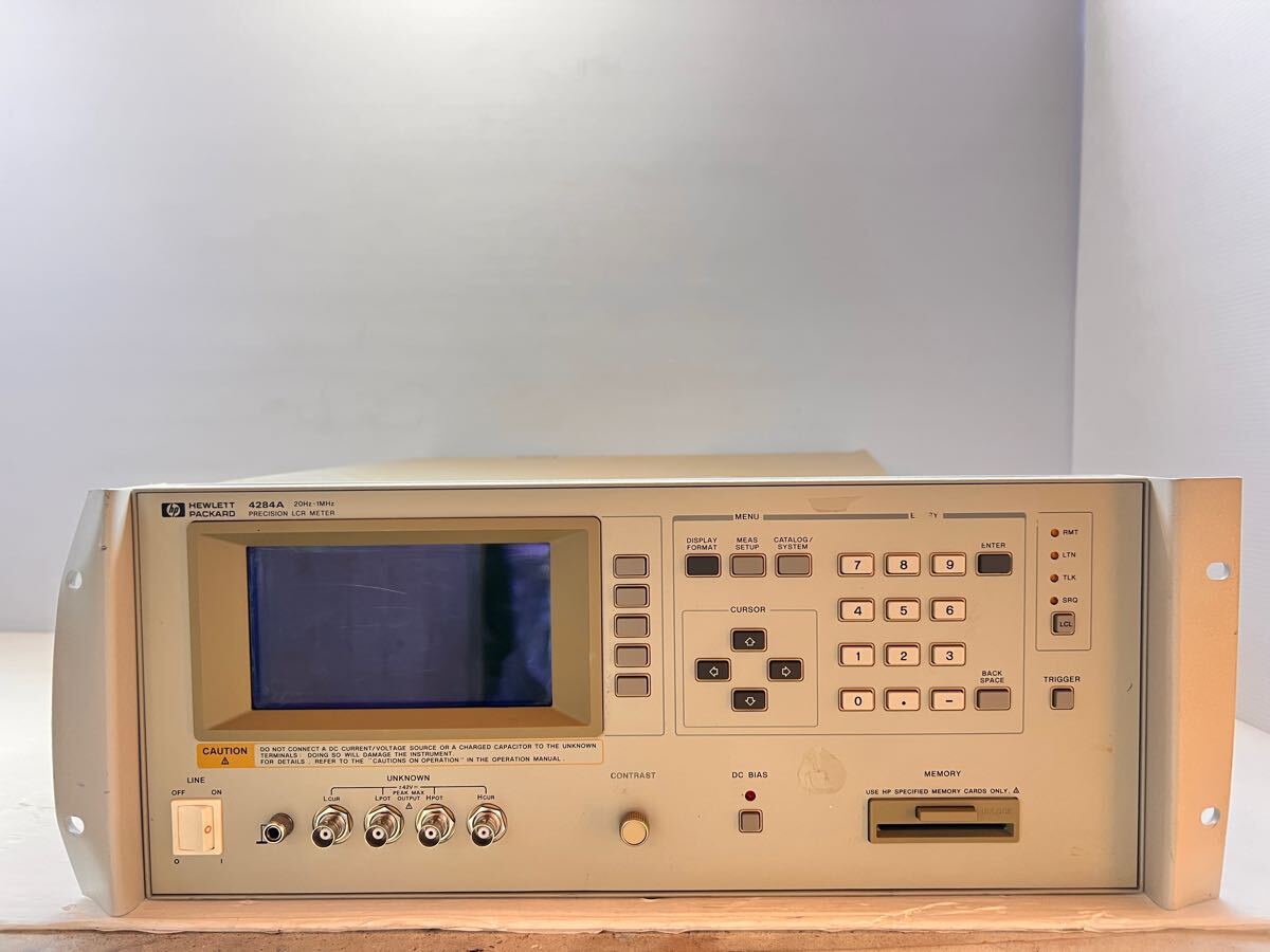 HP 4284A 20Hz-1MHz LCR メーター HP HEWLETT PACKARD 4284A LCR METER