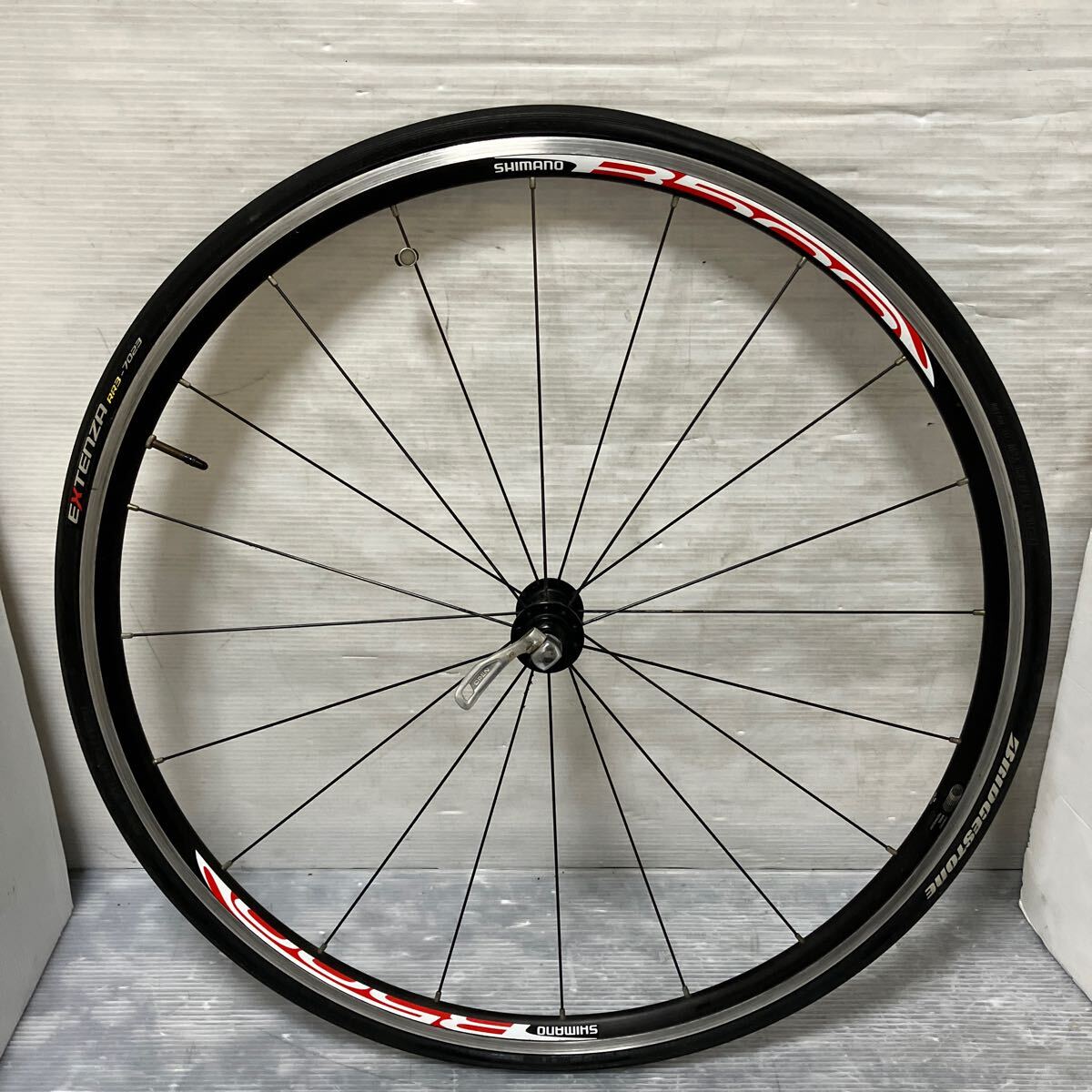 K437【現品限り】SHIMANO（シマノ） / WH-R500 フロントホイール（前輪のみ）