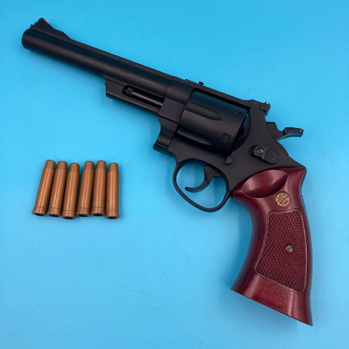 【17376Q026】ジャンク エアガン？ ガスガン？ MARCAS REGISTRADAS SPRINGFIELD. MASS. SMITH&WESSON 44MAGNUM 詳細不明 ASGK コレクション