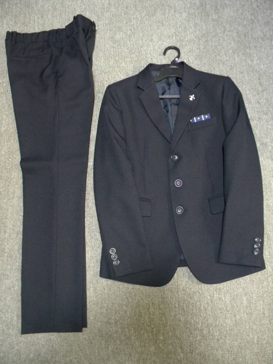 ★即決★キャット★フォーマルスーツ★150㎝★紺系★お受験