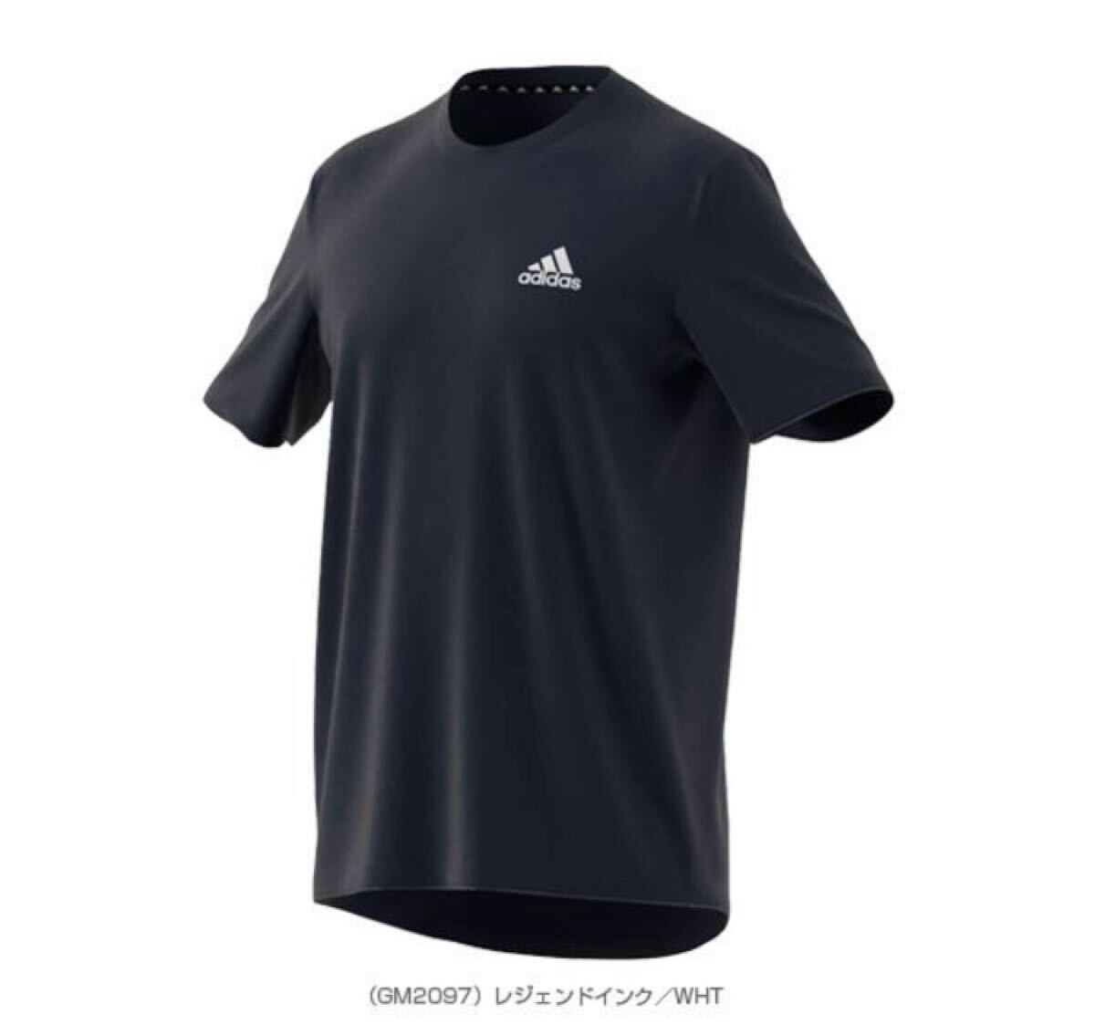 adidas アディダス　M D2M PL Tシャツ★半袖Tシャツ☆色ネイビー★サイズXO★メンズ★未使用品☆