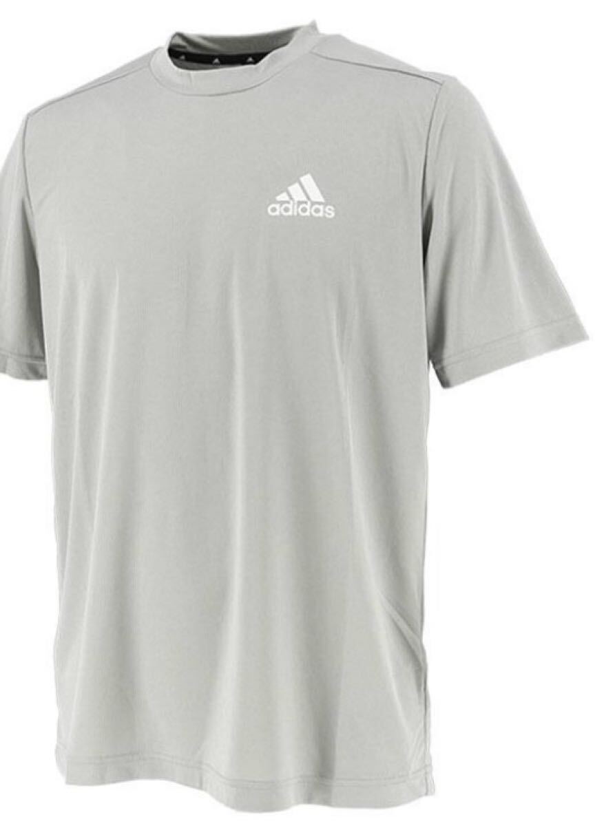 adidas アディダス　M D2M PL Tシャツ★半袖Tシャツ☆色グレー★サイズXO★メンズ★未使用品☆
