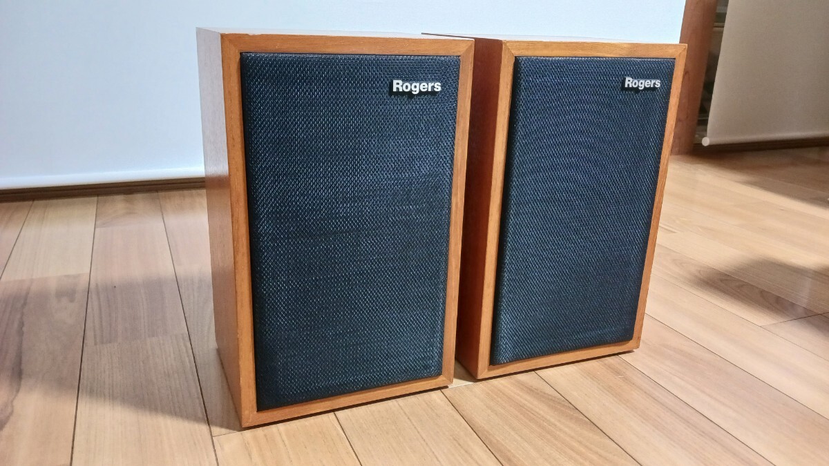 ☆美品☆ 希少 ワンオーナー Rogers LS 3/5A Monitor スピーカー ペア ロジャース Loud speaker