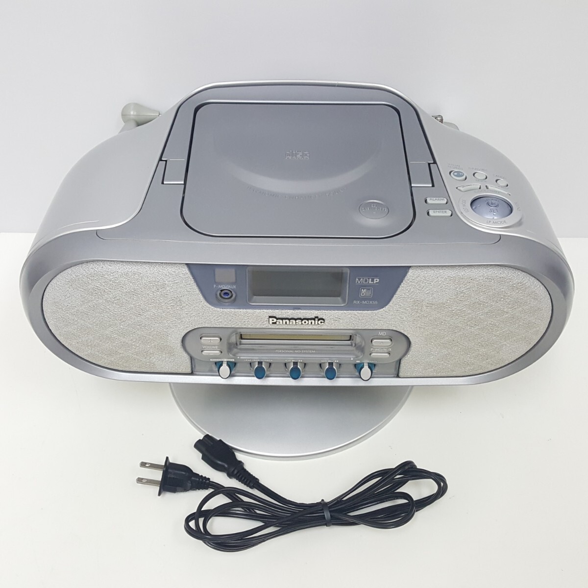 【 RX-MDX55 】Panasonic パナソニック MDCDラジオプレイヤー MD CD ラジオ　ジャンク