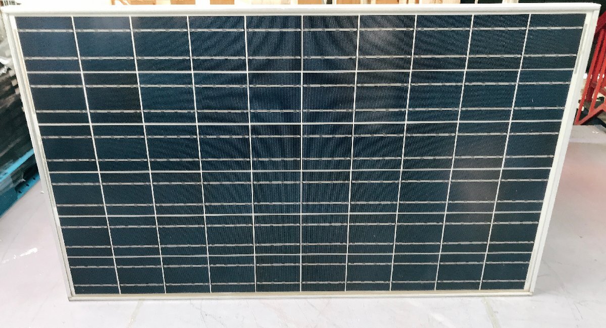 ☆太陽光パネル☆ ソーラーパネル、PVU-B50 　IP65　中古動作品　大阪府八尾市引き取り限定　