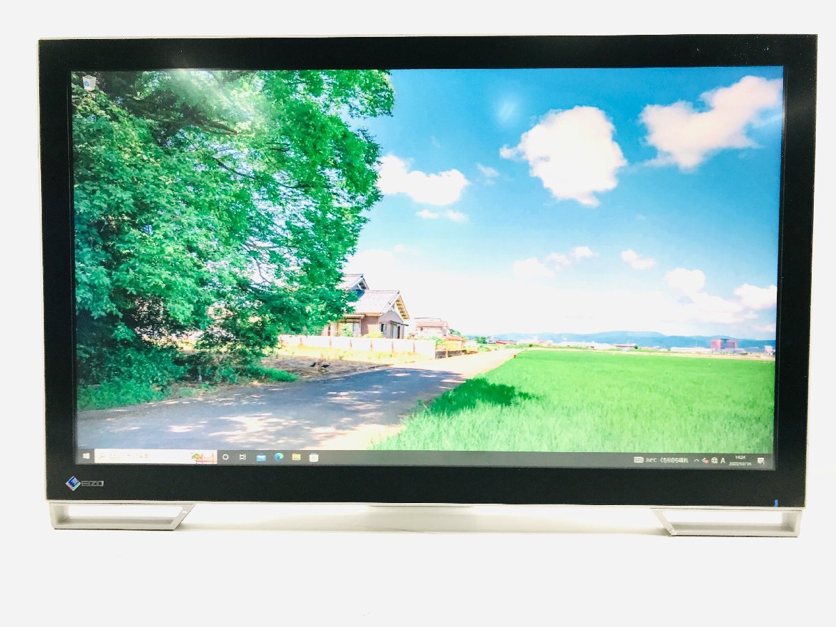 中古良品　EIZO/ナナオ FlexScan T2381W 23型マルチタッチモニター フルHD IPSパネル アンチグレア