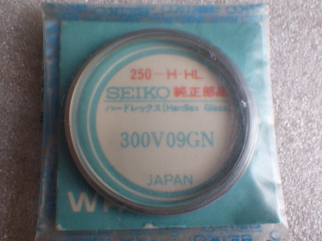 未使用　セイコー　EL-330　3302-8080　3303-8080　8120　8120E　300V09GN　風防　ハードレックス　純正 v052815