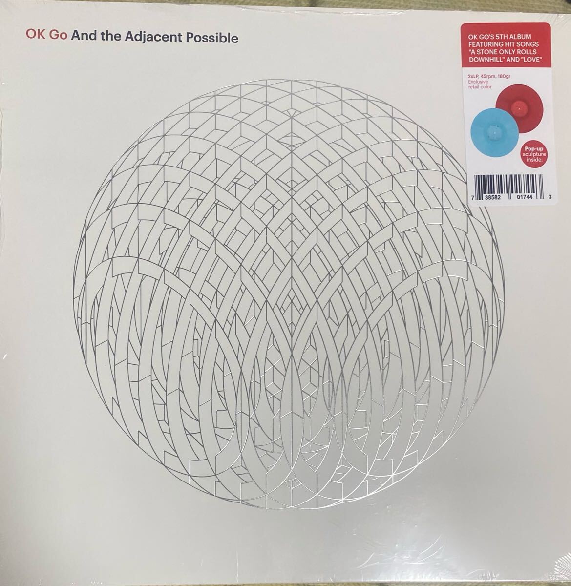OK Go / And the Adjacent Possible アナログLP 限定盤 新品未開封 US盤 フジロック2025