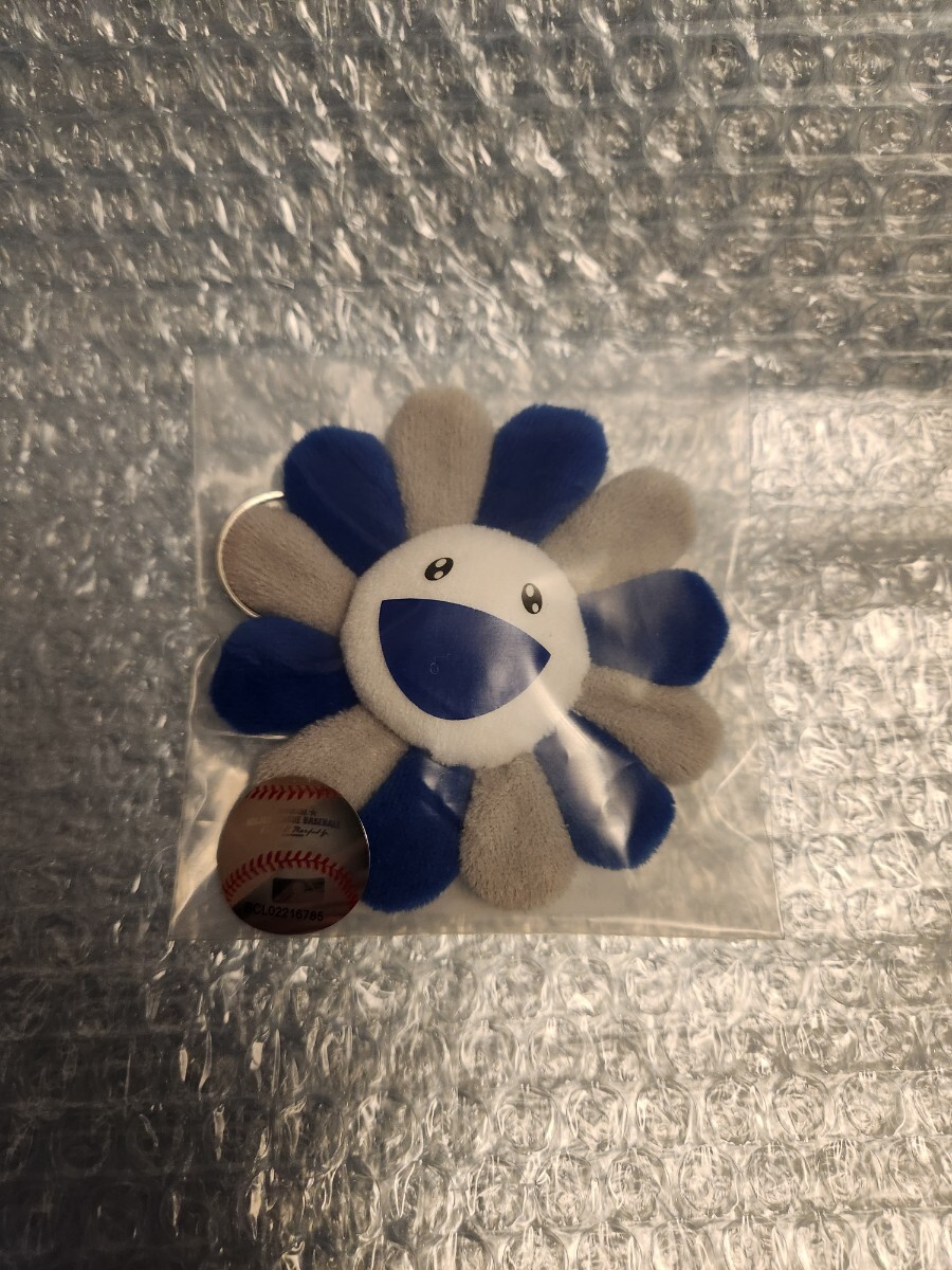 新品正規品 村上隆×MLB 東京シリーズ2025 ドジャース フラワーキーチェーン キーホルダー Takashi Murakami Flower Keychain 大谷翔平 