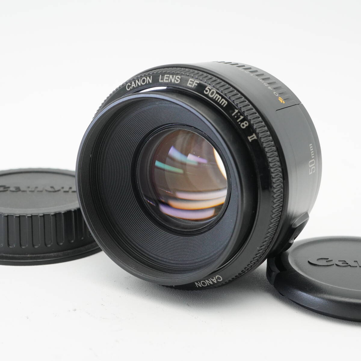 良品 Canon キャノン EF 50mm F1.8 II 単焦点レンズ #AA4195