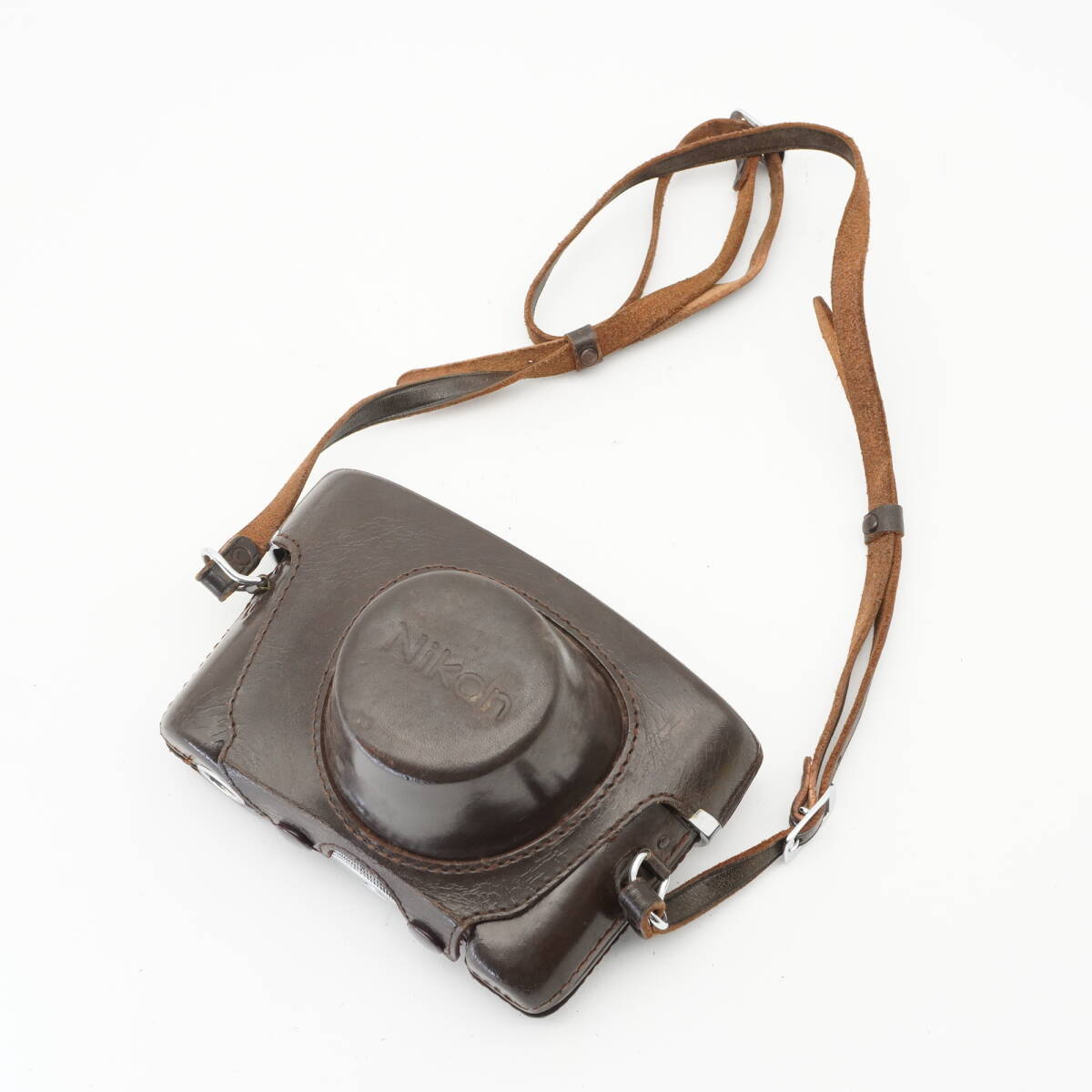 希少 Nikon ニコン S3 SP用 カメラケース 本革 レザーケース #B1957