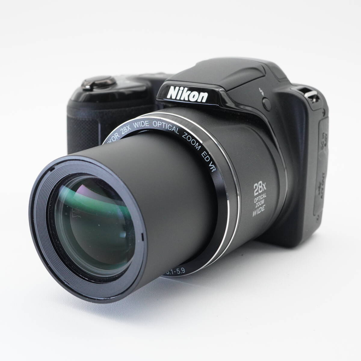 美品 動作確認済み Nikon ニコン COOLPIX L340 単三電池で稼働 コンデジ ネオ一眼 #AA5246