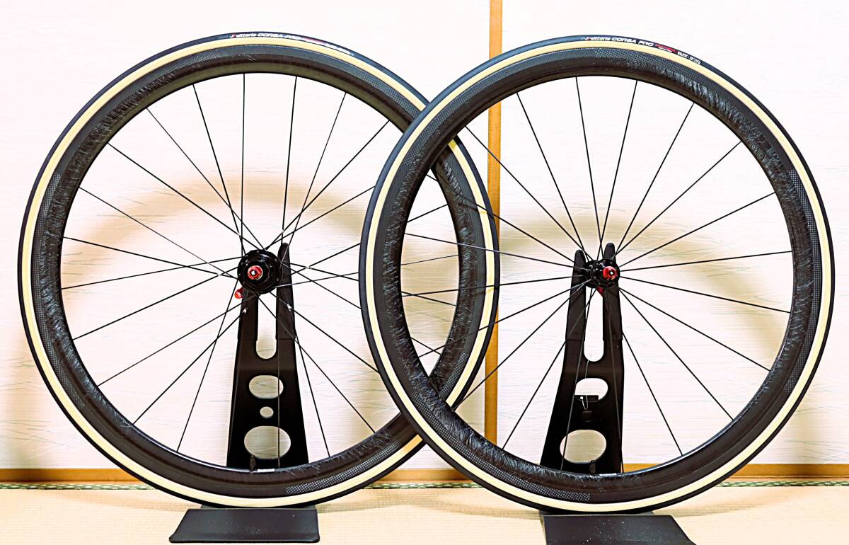 のむラボホイール2号 新品 ワイドリム チューブラーホイール