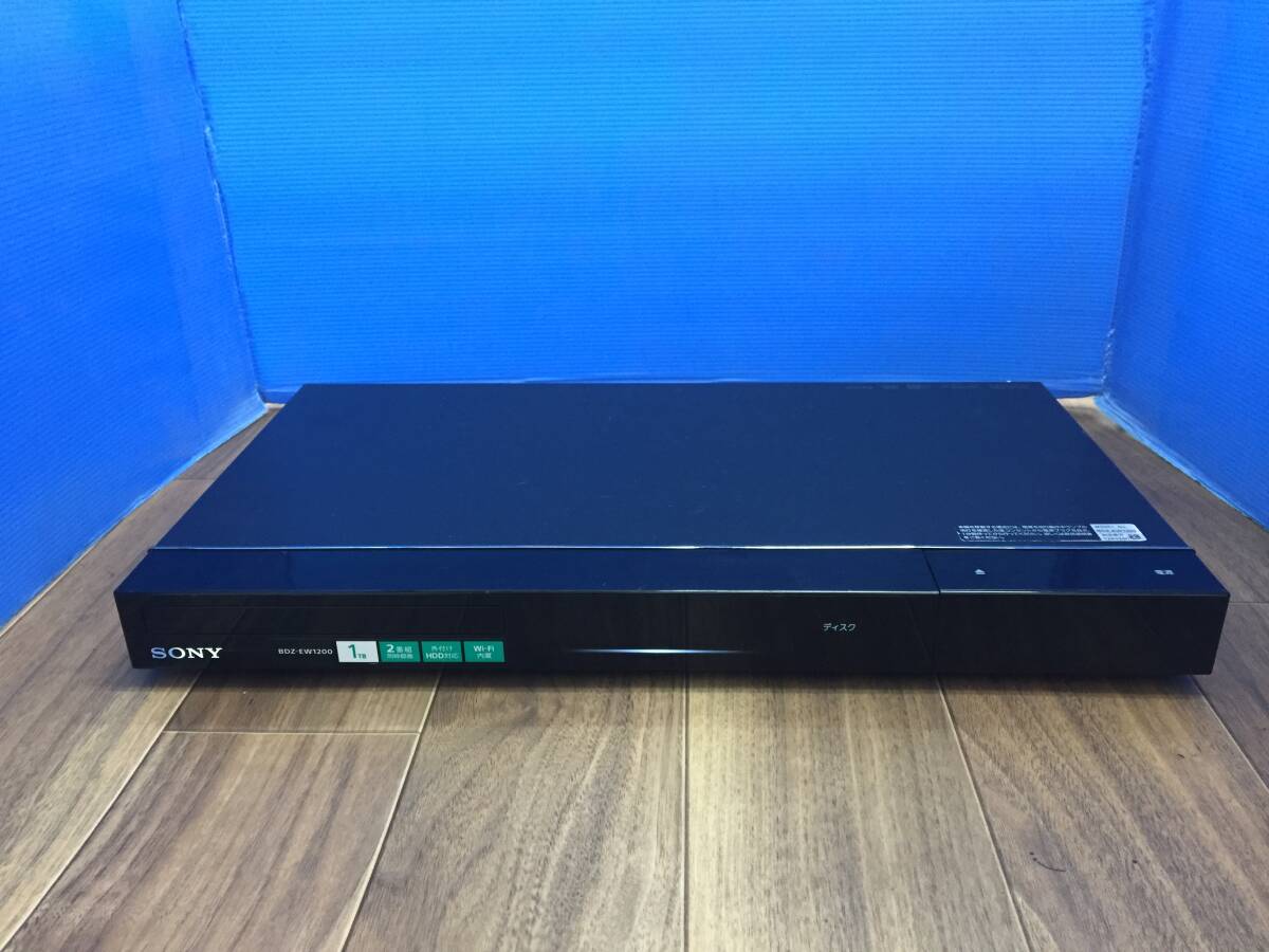 SONY ブルーレイレコーダーBDZ-EW1200 難あり　中古品7344