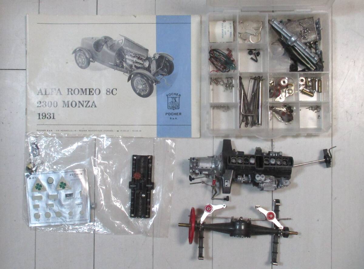 *激レア絶版*ポケール POCHER*1/8*Alfa Romeo 8C 2300 Monza 1931