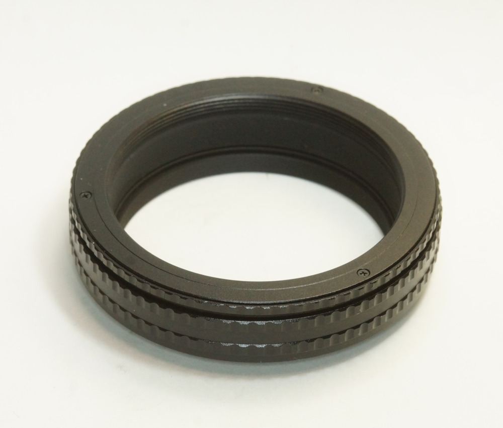 N/B M65-M65 17-31mm ヘリコイドリング 可変厚中間リング 直進式 接写 引伸レンズ プロジェクター フォーカシング・ヘリコイド