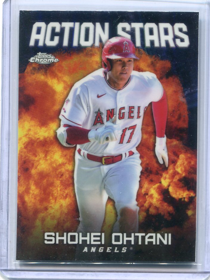 2023 Topps Chrome Update Series Action Stars ASC-4 Shohei Ohtani 大谷翔平 インサートカード