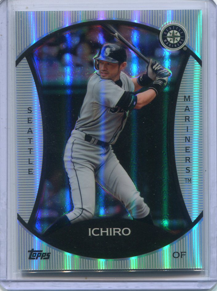 2010 Topps Wal-Mart Platinum Legends Chrome Cereal PC13 Ichiro イチロー インサートカード