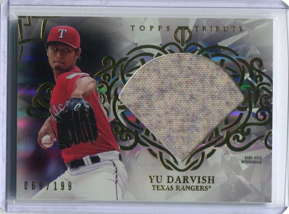 2015 Topps Tribute Diamond Cuts Relics DC-YD Yu Darvish ダルビッシュ有 Jersey ジャージカード 199枚限定
