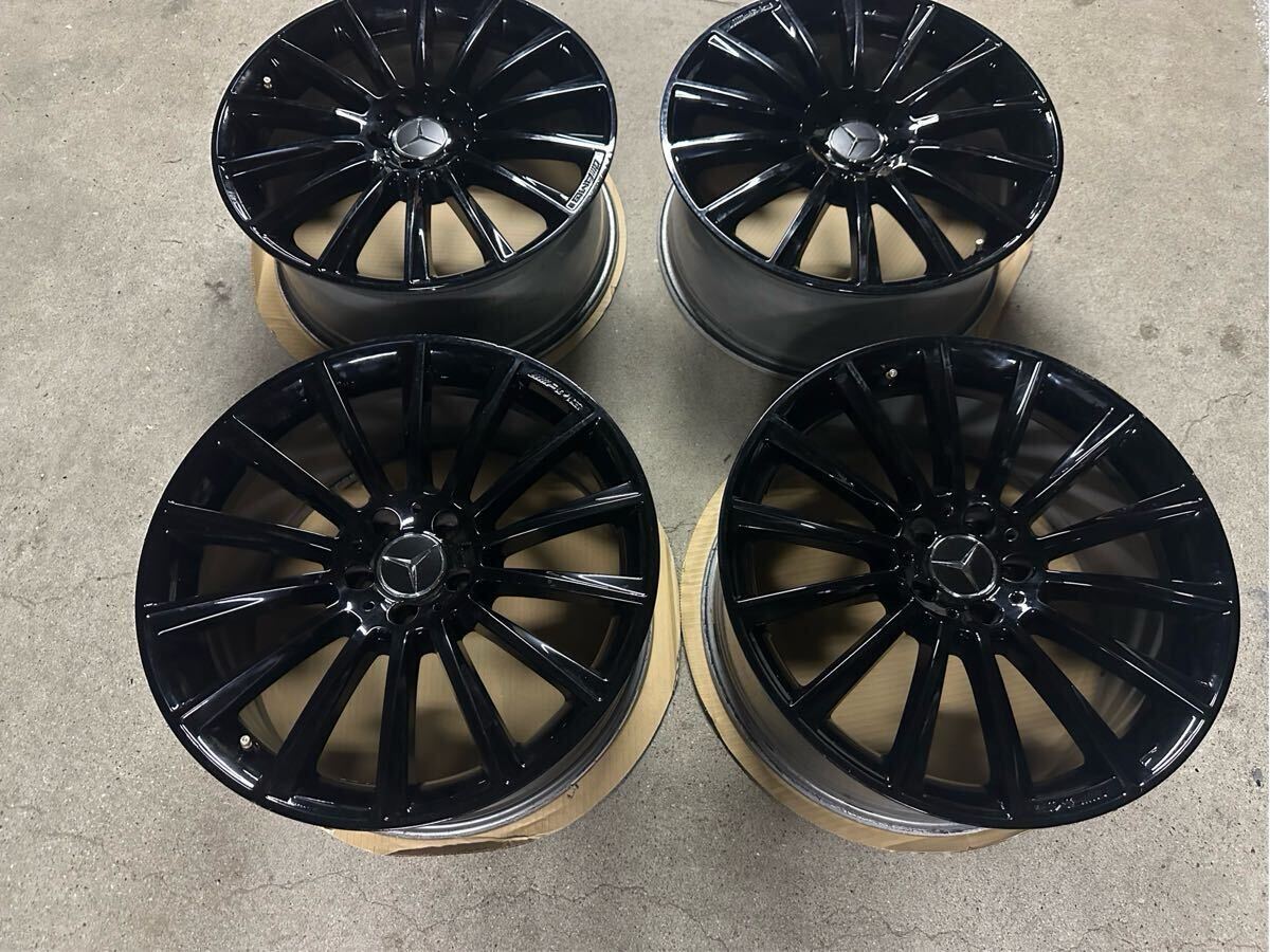 メルセデスベンツC217 Sクラスクーペ 純正20インチ ホイール４本セット8.5Jx28+38 9.5Jx20+38 5H-112w212w213w222w223w218c257